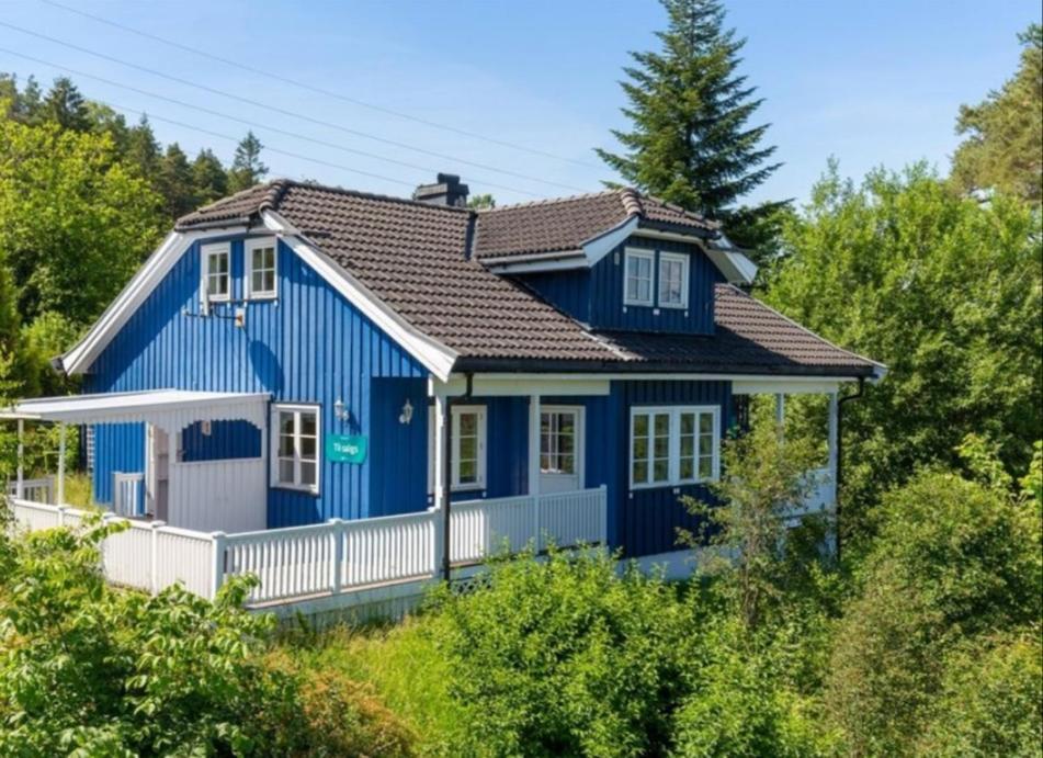 Blue House Brevik Porsgrunn公寓 外观 照片